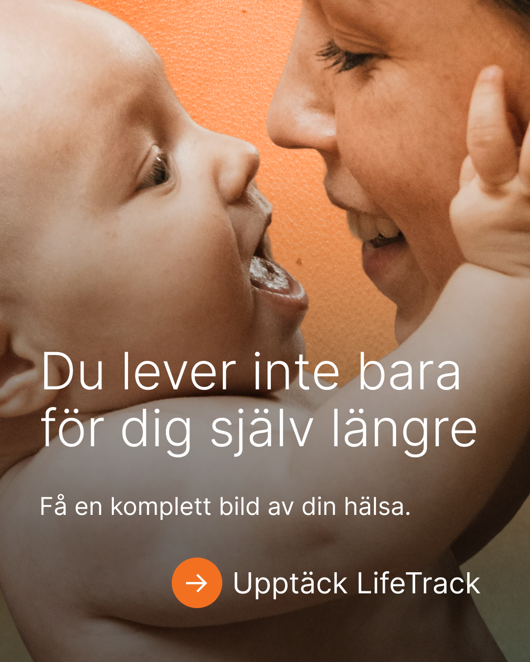 Du lever inte bara för dig själv längre.