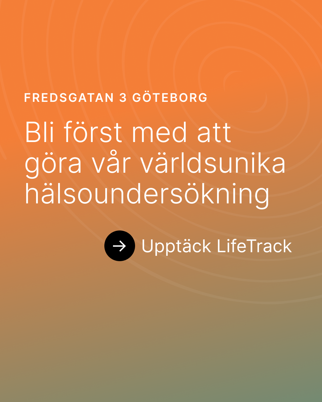 Bli först med att göra vår världsunika hälsoundersökning