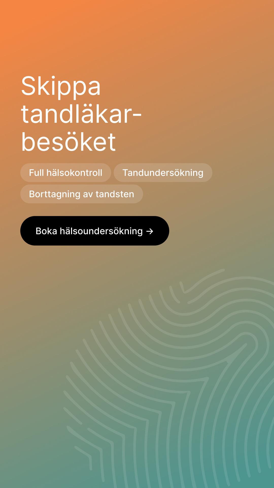 Skippa tandläkarbesöket