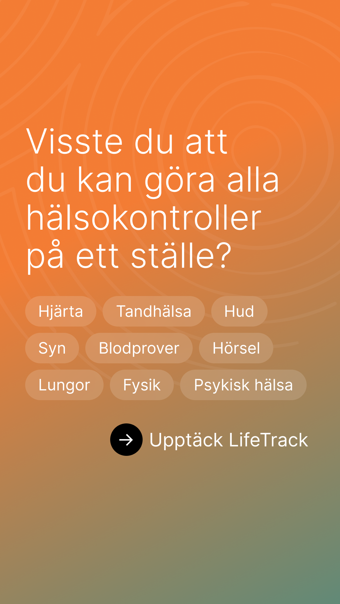 Visste du att du kan göra alla hälsokontroller på ett ställe?