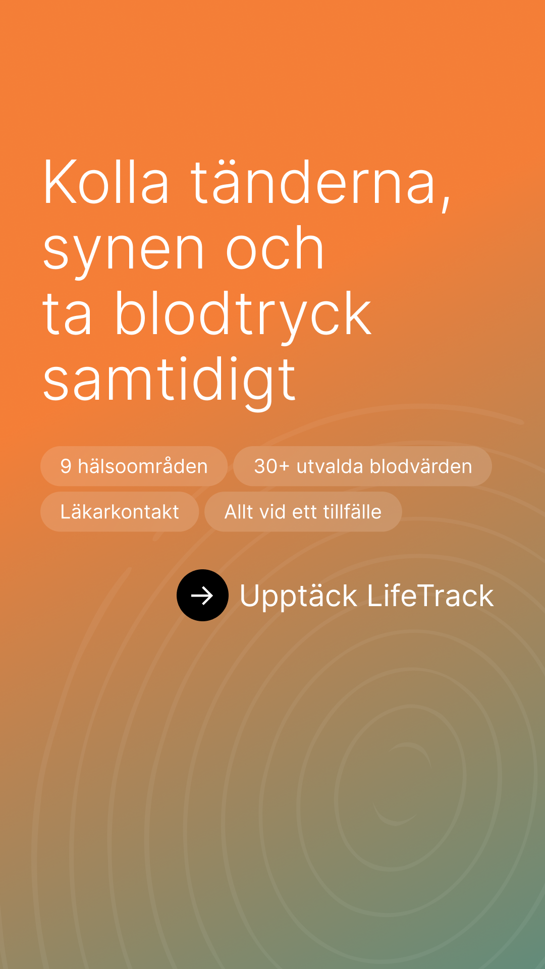 Kolla tänderna, synen och ta blodtryck samtidigt