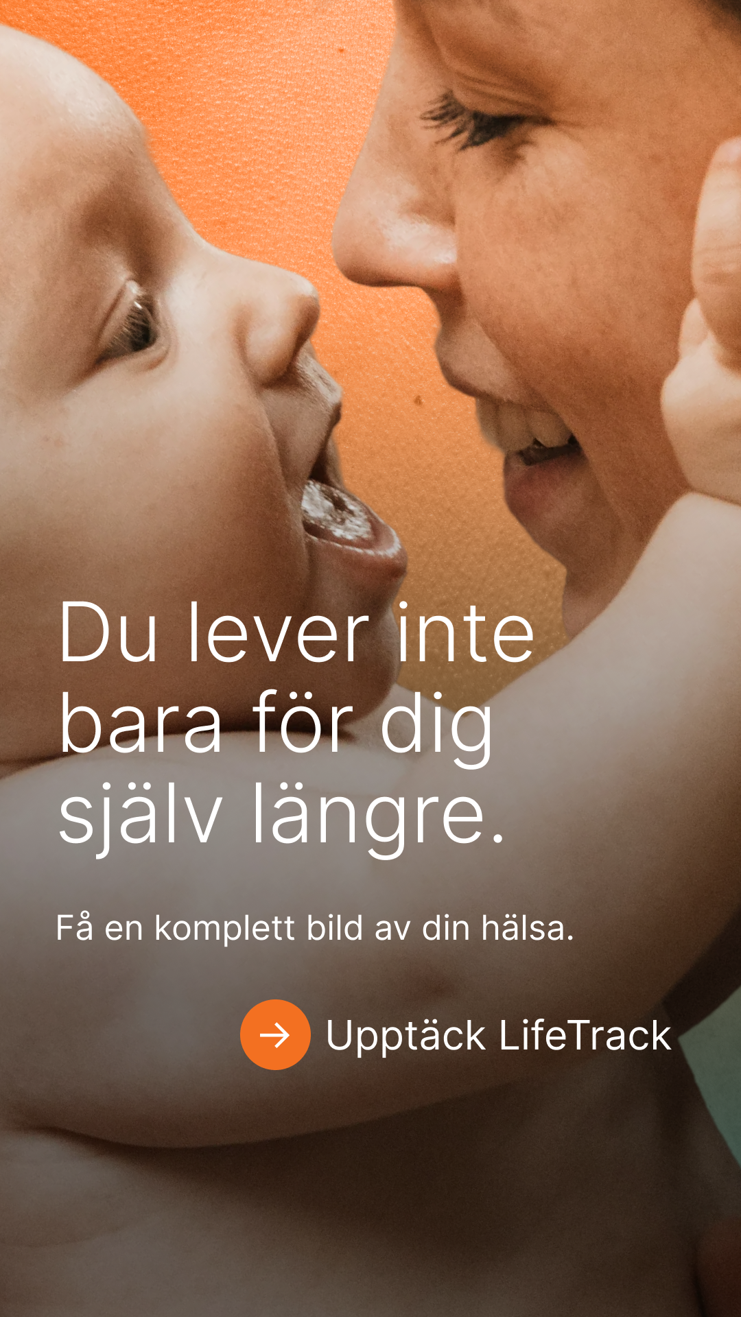 Du lever inte bara för dig själv längre.